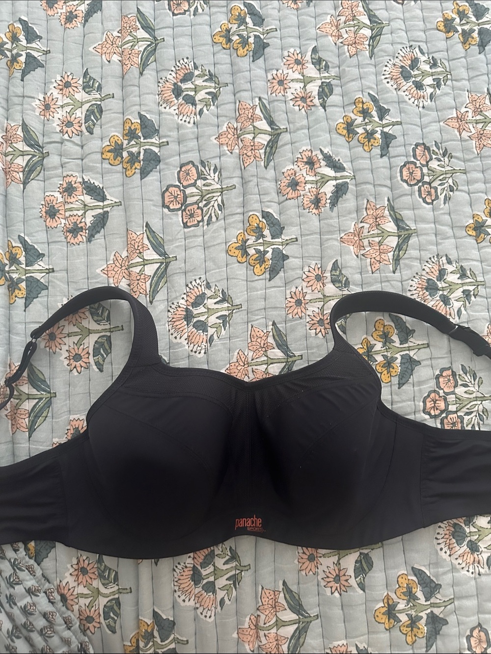 Panache Black Full Coverage sports bra Underwire Bra